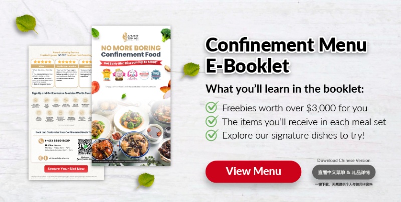 Confinement Menu E-Booklet