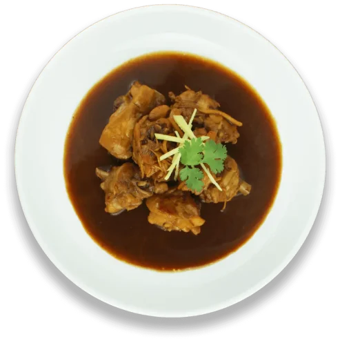 Sesame braised chicken