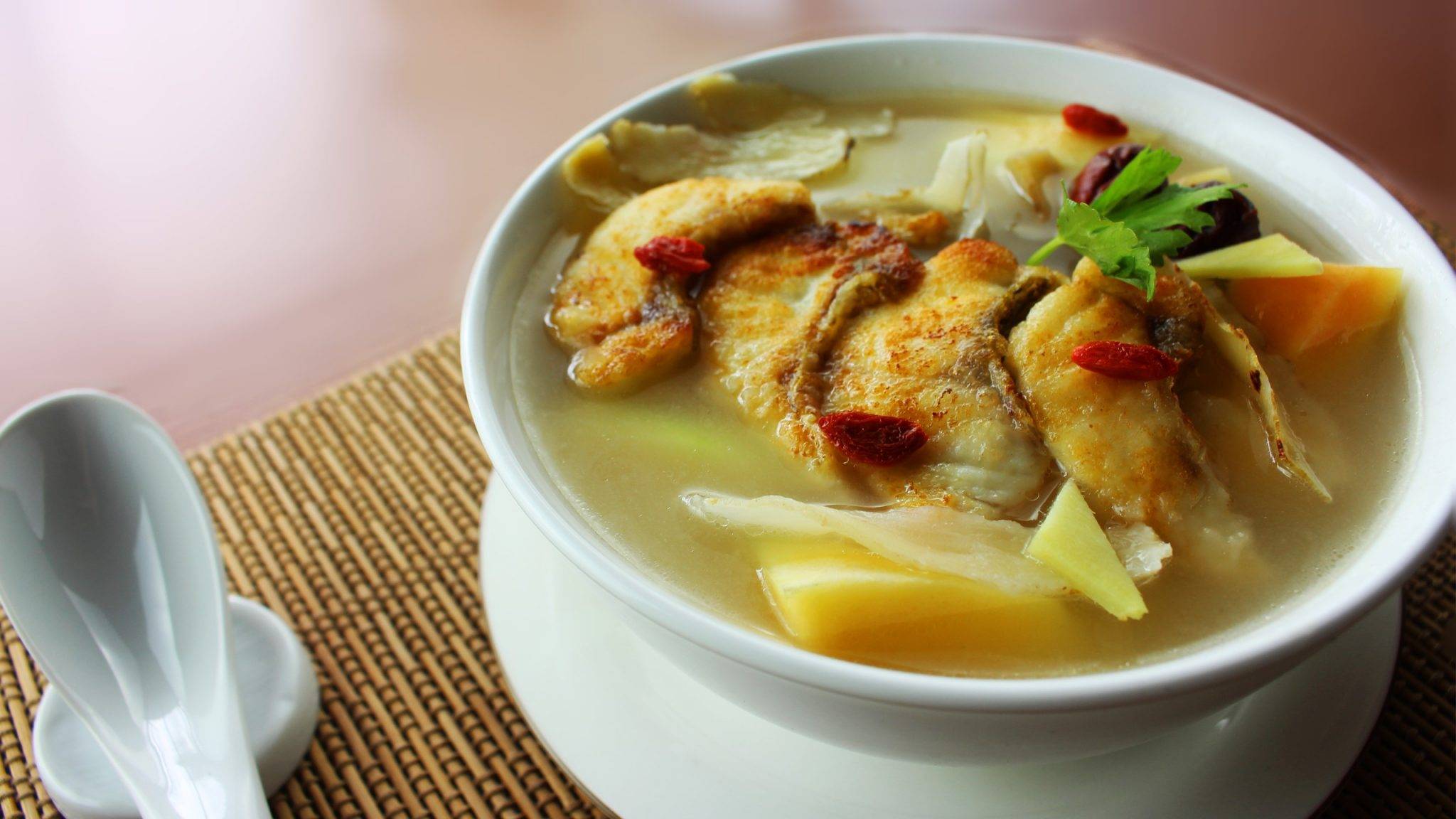 Fish Soup with Papaya Confinement Food