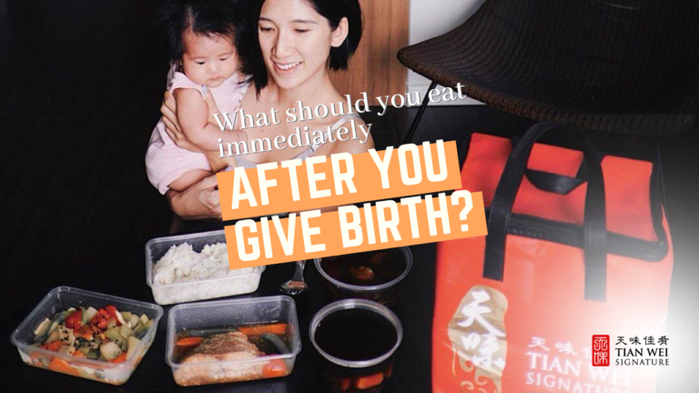 Eat Right After Giving Birth