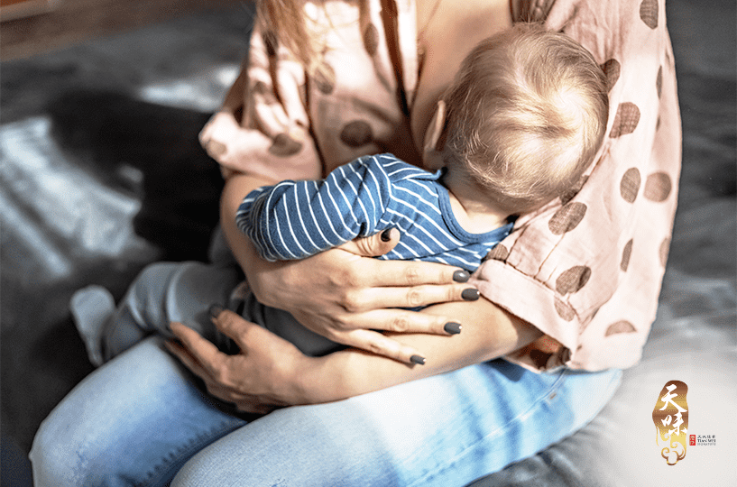 Mom Breastfeeding After C-Section