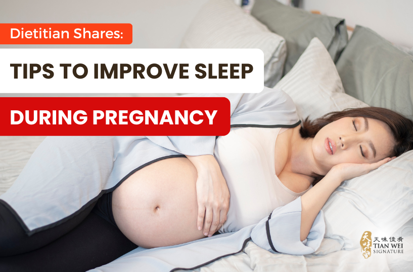 Dietitian Shares: Tips to Improve Sleep during Pregnancy