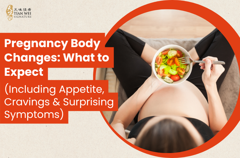 Pregnancy Body Changes What to Expect (Including Appetite, Cravings & Surprising Symptoms)